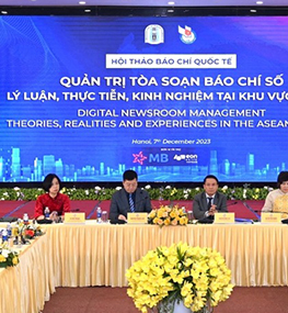 Giới báo chí ASEAN trao đổi, chia sẻ kinh nghiệm về quản trị tòa soạn số